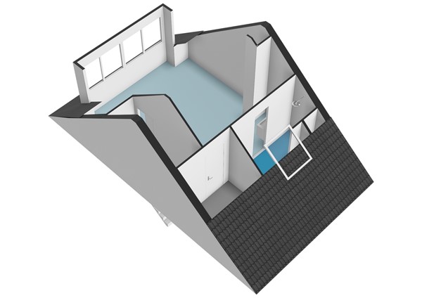 Floorplan - Valeriaanhof 5, 1433 WK Kudelstaart